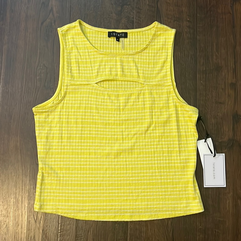 1. State Neon Crop Top